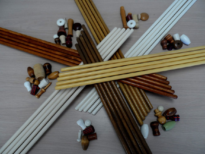 Wood Venetian Blind components